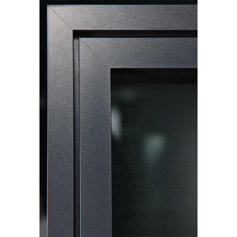 Low Energy Consumption Outward Opening Window Screen Integrated System