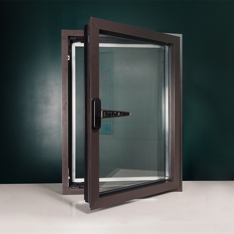 Low Energy Consumption Inward Opening Window Screen Integrated System GU01-90 