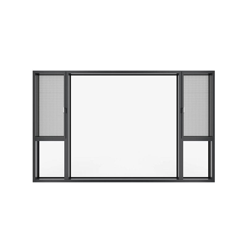 Low Energy Consumption Inward Opening Window Screen Integrated System GU01-90 